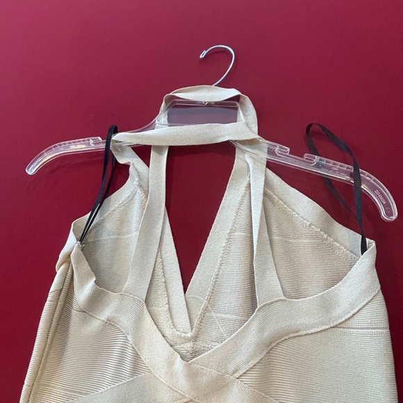 NEW BEBE Crisscross Bandage Dress - Picture 7 of 9